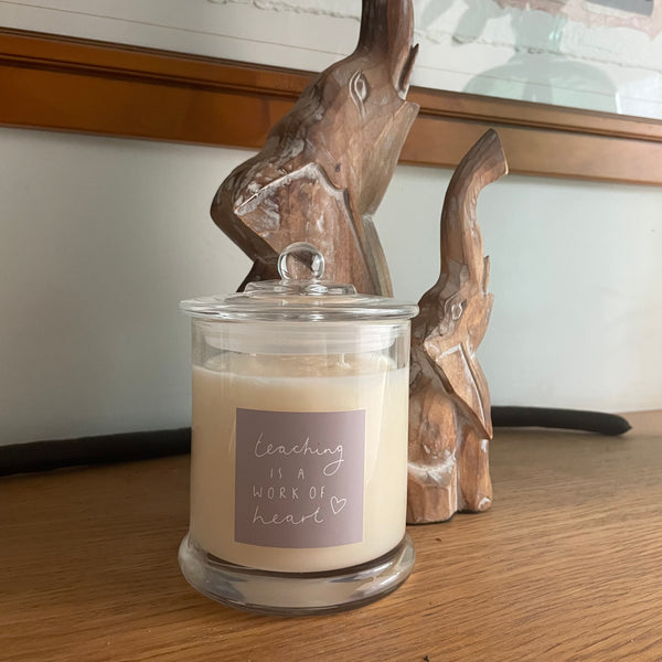 Teacher Gift Candles