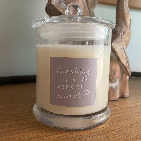 Teacher Gift Candles